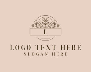 Botanical Garden Wedding Logo