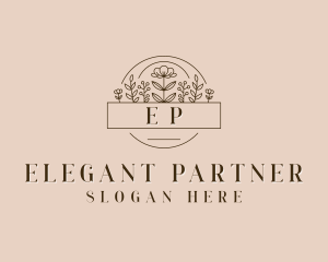 Botanical Garden Wedding logo design