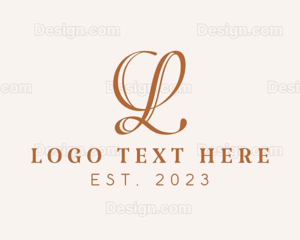 Fashion Beauty Letter L Logo