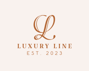 Fashion Beauty Letter L logo design