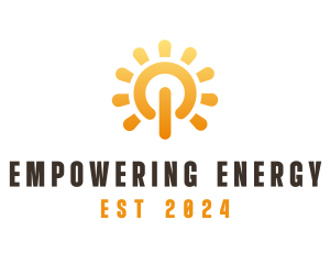 Solar Power Switch  logo design