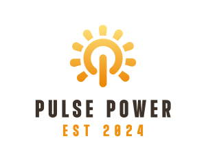 Solar Power Switch  logo design