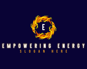 Lightning Electric Power logo design