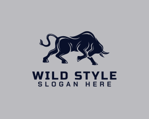 Wild Bull Ox logo design