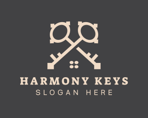 Home Key Property logo design