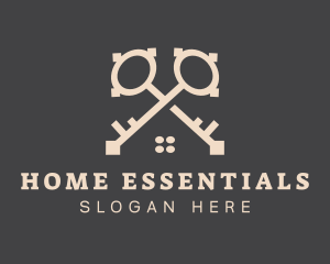 Home Key Property logo design