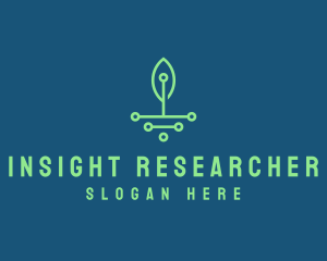 Leaf Research Biotech logo design