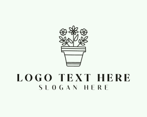 Garden Flower Vase logo