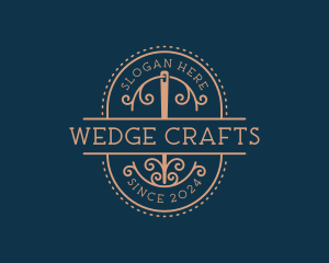 Sew Needlecraft Tailoring logo design