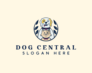 Dog Cat Veterinary  logo design