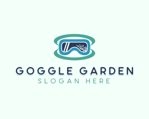 Water Sports Goggles logo design