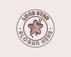 Star Weaving Crochet logo design