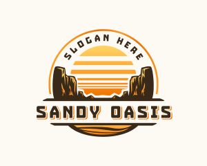 Grand Canyon Desert logo design