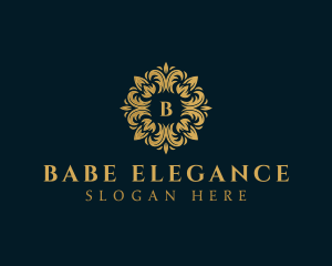 Floral Decorative Ornament logo design