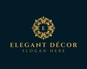 Floral Decorative Ornament logo design