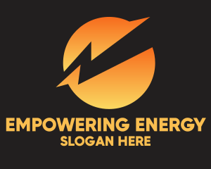 Lightning Electric Power  logo design