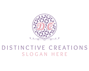 Royal Floral Beauty logo design