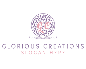 Royal Floral Beauty logo design