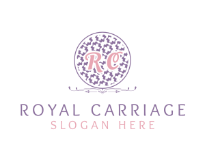 Royal Floral Beauty logo design