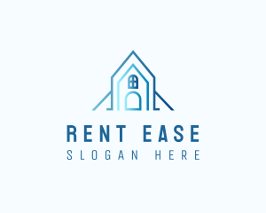 House Real Estate Letter A logo