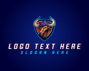 Wild Bull Shield Gaming logo