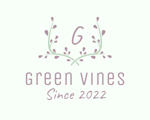 Vine Flower Boutique  logo design