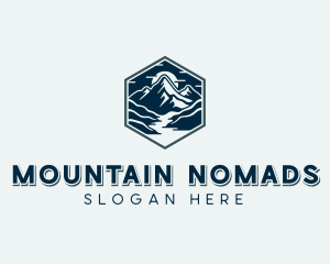 Peak Mountain Summit logo design