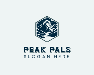 Peak Mountain Summit logo design