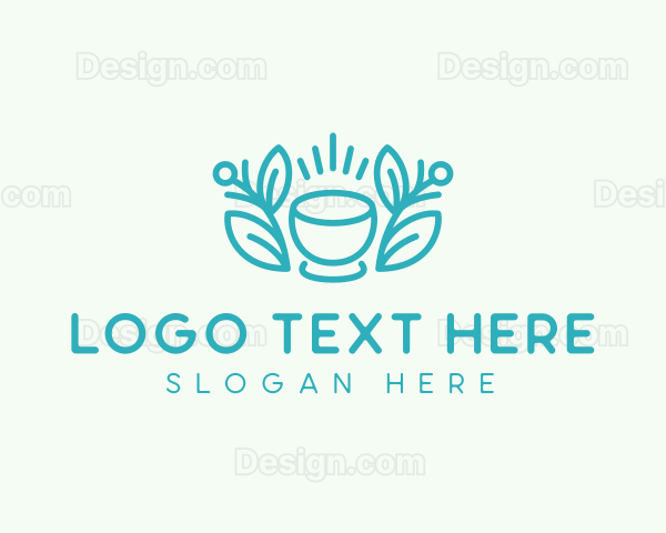 Organic Coffee Cup Logo