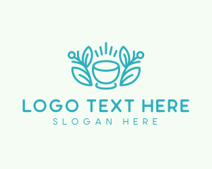 Organic Coffee Cup logo