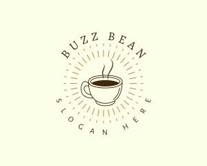 Drink Coffee Cup Cafe logo design