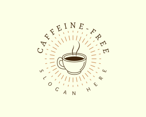 Drink Coffee Cup Cafe logo design