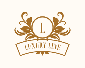 Luxury Floral Event logo design