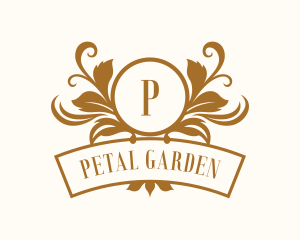 Luxury Floral Event logo design