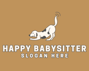 Happy Dog Tail logo design