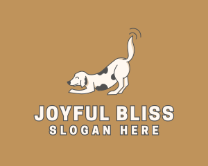 Happy Dog Tail logo design