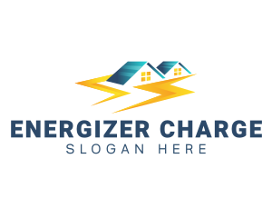 Residential Power Electricity logo design