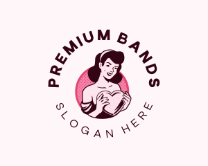 Lady Heart Pillow logo