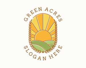 Farming Field Land logo