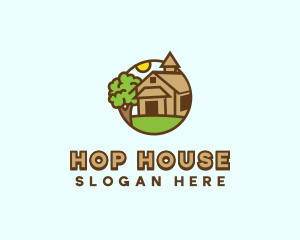 Tree Countryside House logo design