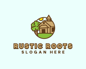 Tree Countryside House logo design