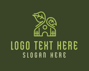 Leaf House Landscape logo