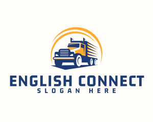 Truck Cargo Logistics logo design