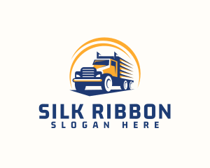 Truck Cargo Logistics logo design