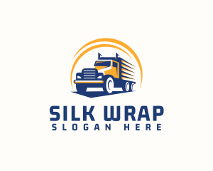 Truck Cargo Logistics logo design