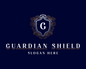 Royal Decorative Shield logo design