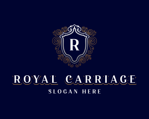 Royal Decorative Shield logo design