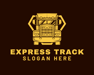 Yellow Logistics Cargo logo design