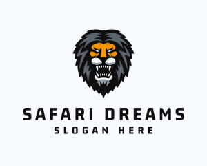 Fierce Lion Safari logo design