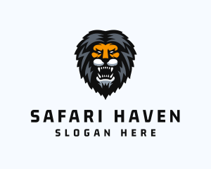 Fierce Lion Safari logo design